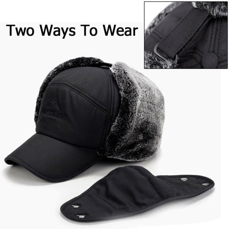 Sakerplus® Unisex windproof & warm & ear protection & face protection hat