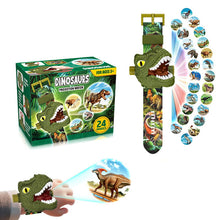Load image into Gallery viewer, Dinosaur Projection Children's Watch Light-Up Toy