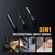 Load image into Gallery viewer, 3 In 1 Cordless  Brushless Impact Wrench Kit