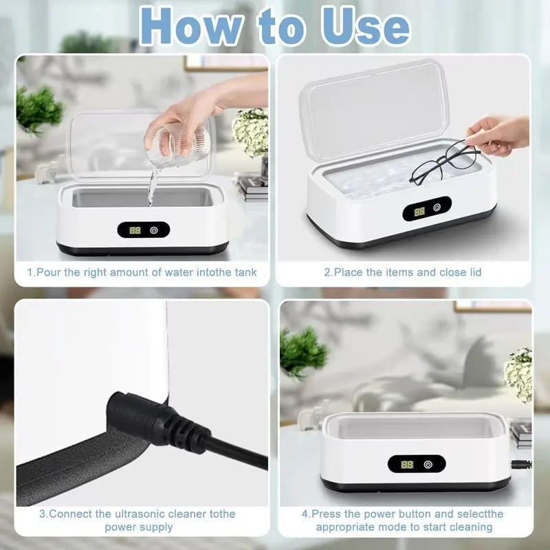 Digital Eyeglasses Cleaning Machine