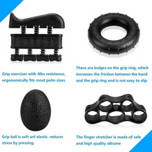 Load image into Gallery viewer, Hand Grip Strengthener Kit (5 Pack)