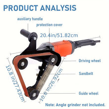 Load image into Gallery viewer, Belt Sander Adapter for Angle Grinder