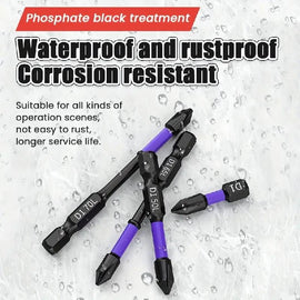 6 pieces Magnetic Shockproof Batch Bits