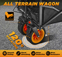 Load image into Gallery viewer, Portable Utility Cart for Outdoor Use - Electric Folding Wagon(Ships to the USA only)
