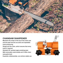 Load image into Gallery viewer, Multipurpose Portable Chain Saw Blade Sharpener