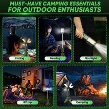 Load image into Gallery viewer, Outdoor Lighting Solution - Camping Lantern with Four Led Lamps
