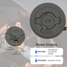 Load image into Gallery viewer, Camping String Lights—Dual Mode: Warm &amp; Color Light