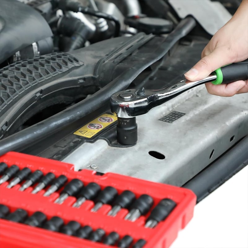 25-piece Hexagonal Screwdriver Bit Socket Set