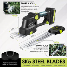 Load image into Gallery viewer, Cordless Hedge Trimmer