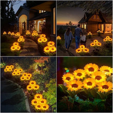Load image into Gallery viewer, Solar Sunflower Lights