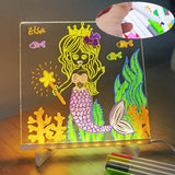 【Extra 10% Off】LED Note Board with Colors