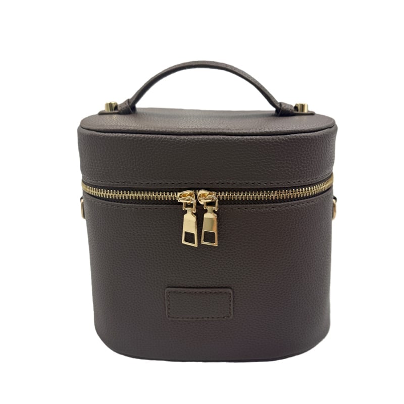 Travel Make up Case with Compartments and Handle