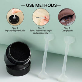 Eyeliner Stamp Set with Silicone Stick
