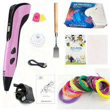Load image into Gallery viewer, Children Educational DIY Creation 3D Drawing Printing Pen