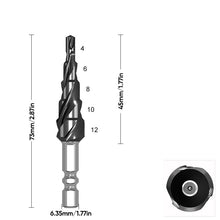 Load image into Gallery viewer, Triple-edged pagoda drill