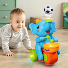 Load image into Gallery viewer, Interactive LED Elephant Toy for Toddlers &amp; Kids with Realistic Sounds