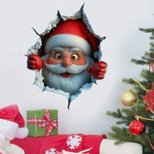Load image into Gallery viewer, Santa Claus Wall Sticker Set