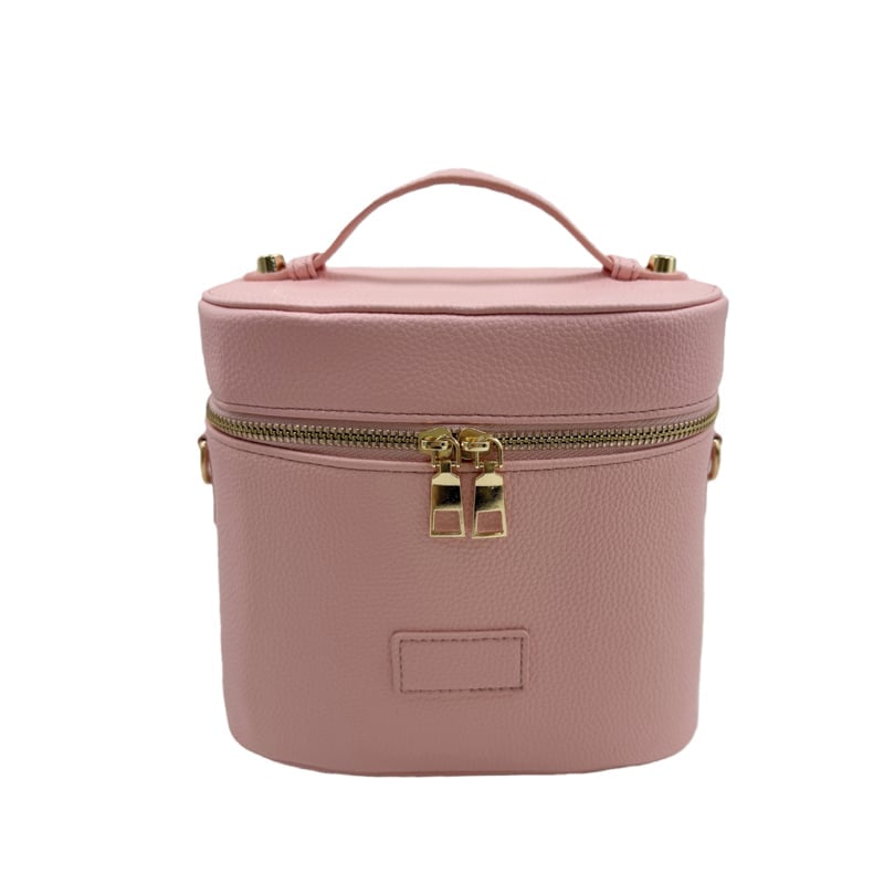 Travel Make up Case with Compartments and Handle
