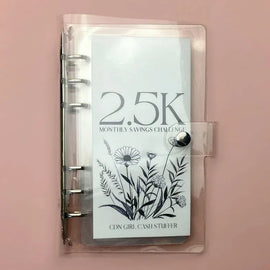【Extra 50% OFF】12-Month Envelopes Money Saving Challenge Binder
