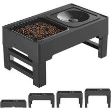 Load image into Gallery viewer, Adjustable Table Pet Bowl