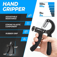Load image into Gallery viewer, Hand Grip Strengthener Kit (5 Pack)