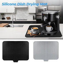 Load image into Gallery viewer, Large Size Silicone Dish Drying Mat
