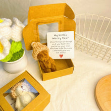 Load image into Gallery viewer, Handmade Mini Plush Teddy Bear in Box