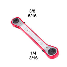 Load image into Gallery viewer, Maintenance Double-ended Square Ratchet Wrench