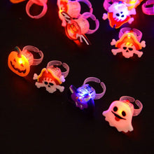 Load image into Gallery viewer, Luminous Halloween Rings(50 Rings)