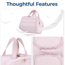 Load image into Gallery viewer, Large Wide-open Travel Makeup Bag