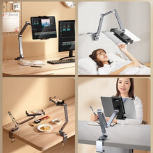Load image into Gallery viewer, 🥰360-degree rotating adjustable and stable multifunctional aluminum alloy stand metal cantilever desktop mobile phone iPad stand