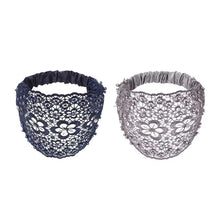 Load image into Gallery viewer, Plum Blossom Hollow Beaded Wide Headband
