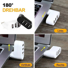 Load image into Gallery viewer, Multifunctional Mini Rotatable 3-port USB Port