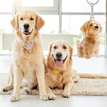 Load image into Gallery viewer, A cute puppy-shaped fur storage keychain