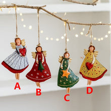 Load image into Gallery viewer, Retro Iron Art Christmas Angel Decoration