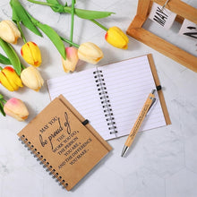 Load image into Gallery viewer, Eco-Friendly Bamboo Stationery Gift Set