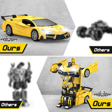 Load image into Gallery viewer, Remote Control Transforming Robot Car