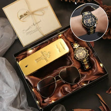 Load image into Gallery viewer, Men’s Watch, Glasses &amp; Perfume Gift Set