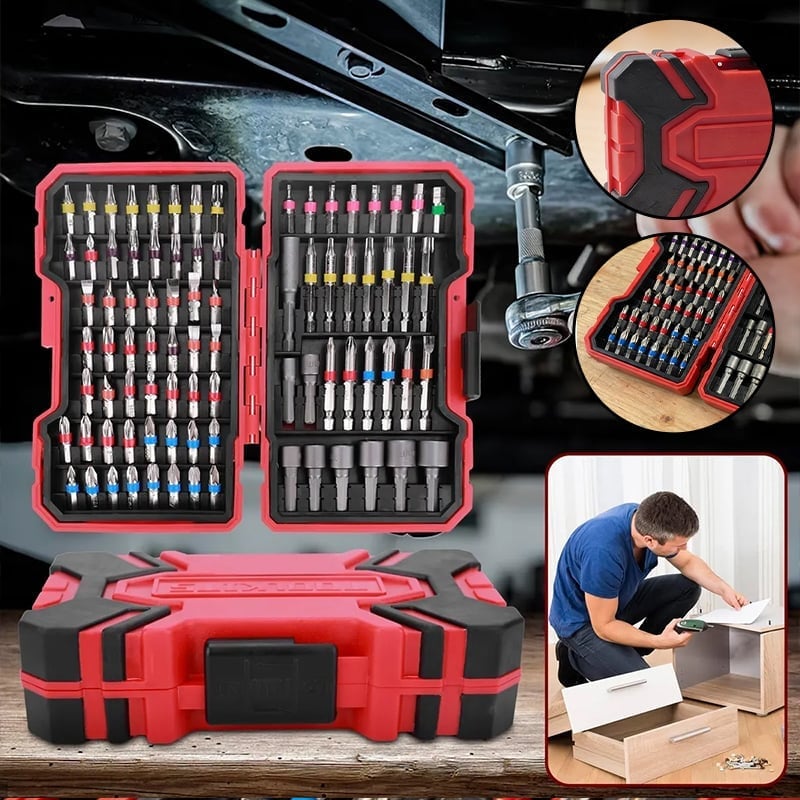 83-Piece Master Screwdriver Bit & Socket Set