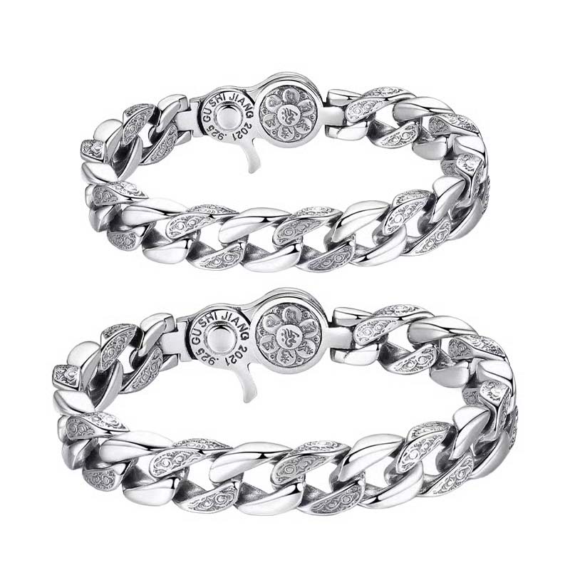 Six-Syllable Mantra Spinner Bracelet