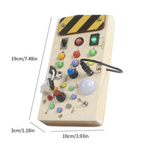 Load image into Gallery viewer, Montessori Busy Board for Toddlers
