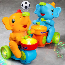 Load image into Gallery viewer, Interactive LED Elephant Toy for Toddlers &amp; Kids with Realistic Sounds