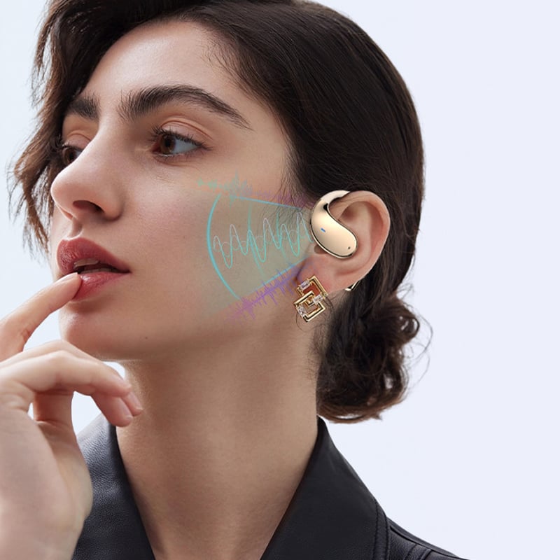 Q39 AI Translation Clip-On Bluetooth Earphones