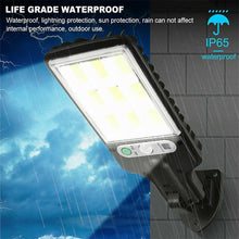Load image into Gallery viewer, Sakerplus Solar Street Lights Outdoor Security Set