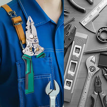 Load image into Gallery viewer, 16-in-1 Folding Electric Tester Wire Stripper