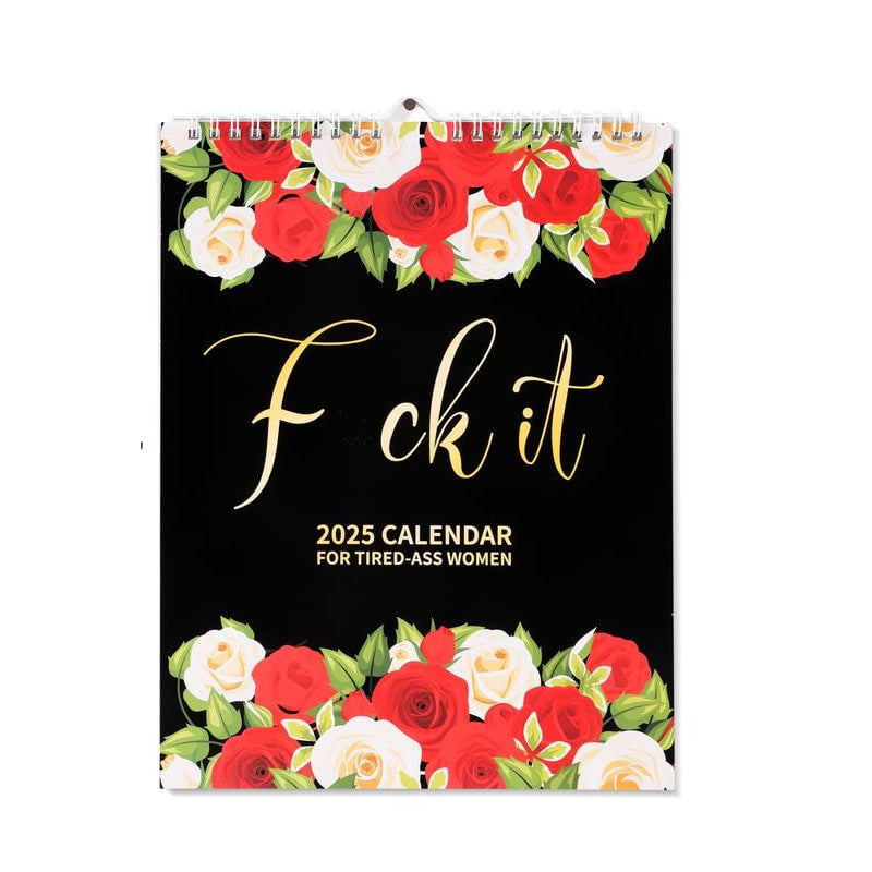 New 2025 Calendar with Fun Quotes and Planner