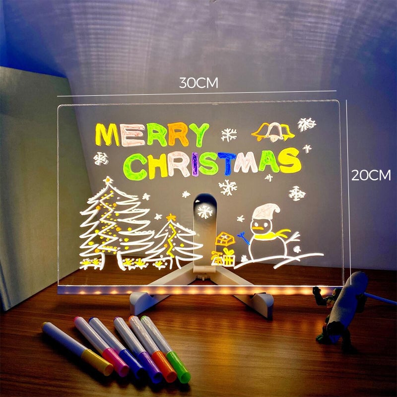 【Extra 10% Off】LED Note Board with Colors