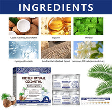 Load image into Gallery viewer, Coconut Mint Whitening Strips