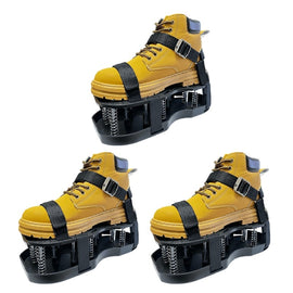 Adjustable Lawn Aerator Shoes with Heavy-Duty Spikes for Easy Turf Aeration