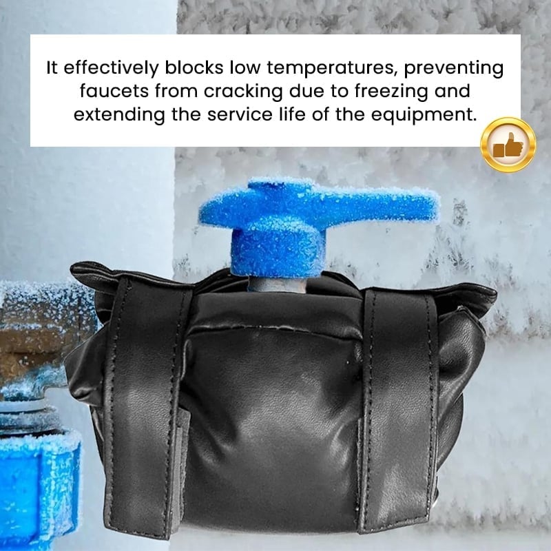 Outdoor Faucet Covers - Heavy-Duty Winter Freeze Protection